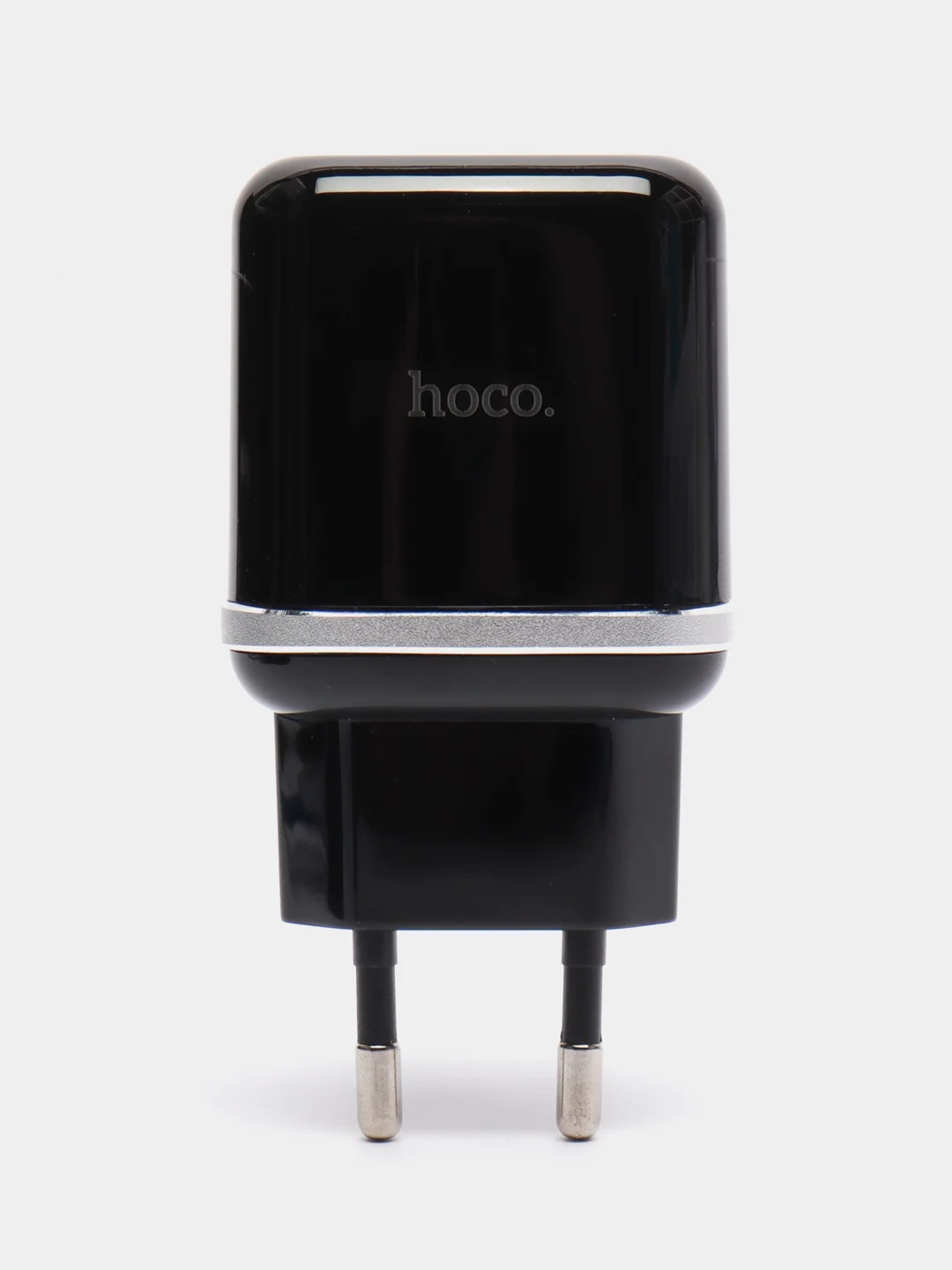 Черный быстрая зарядка, сетевое зарядное устройство 3.0A Hoco N3 с кабелем MicroUSB