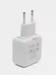 Белый сетевое зарядное устройство Borofone BA18, 2 USB, 2.1 А