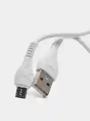 Белый быстрая зарядка, сетевое зарядное устройство 3.0A Hoco N3 с кабелем MicroUSB