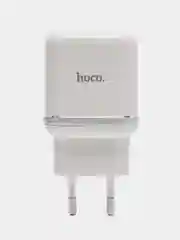 Белый сетевое зарядное устройство Hoco N3, 18W