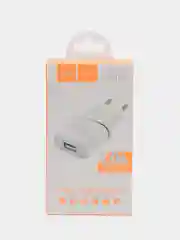 Белый блок питания Hoco C11, 1 USB / 1.0 A