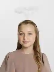 Белый нимб ангел