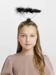 Черный нимб ангел