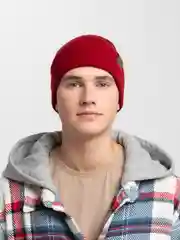 Алый мужская стильная шапка