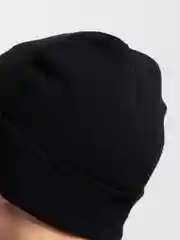 Черный мужская стильная шапка