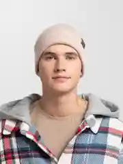Хаки мужская стильная шапка