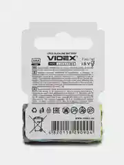 Батарейки алкалиновые VIDEX, 2 размера