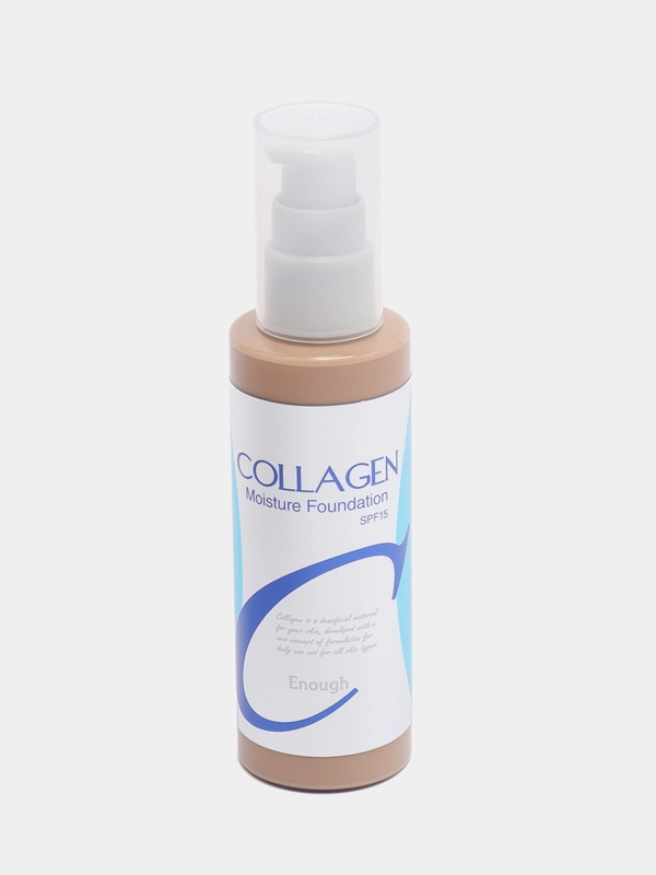 Тональный крем Collagen 3 в 1 Enough Whitening Moisture Foundation SPF15, 21тон