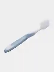 Голубой силиконовая зубная щетка