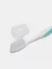 Бирюзовый силиконовая зубная щетка