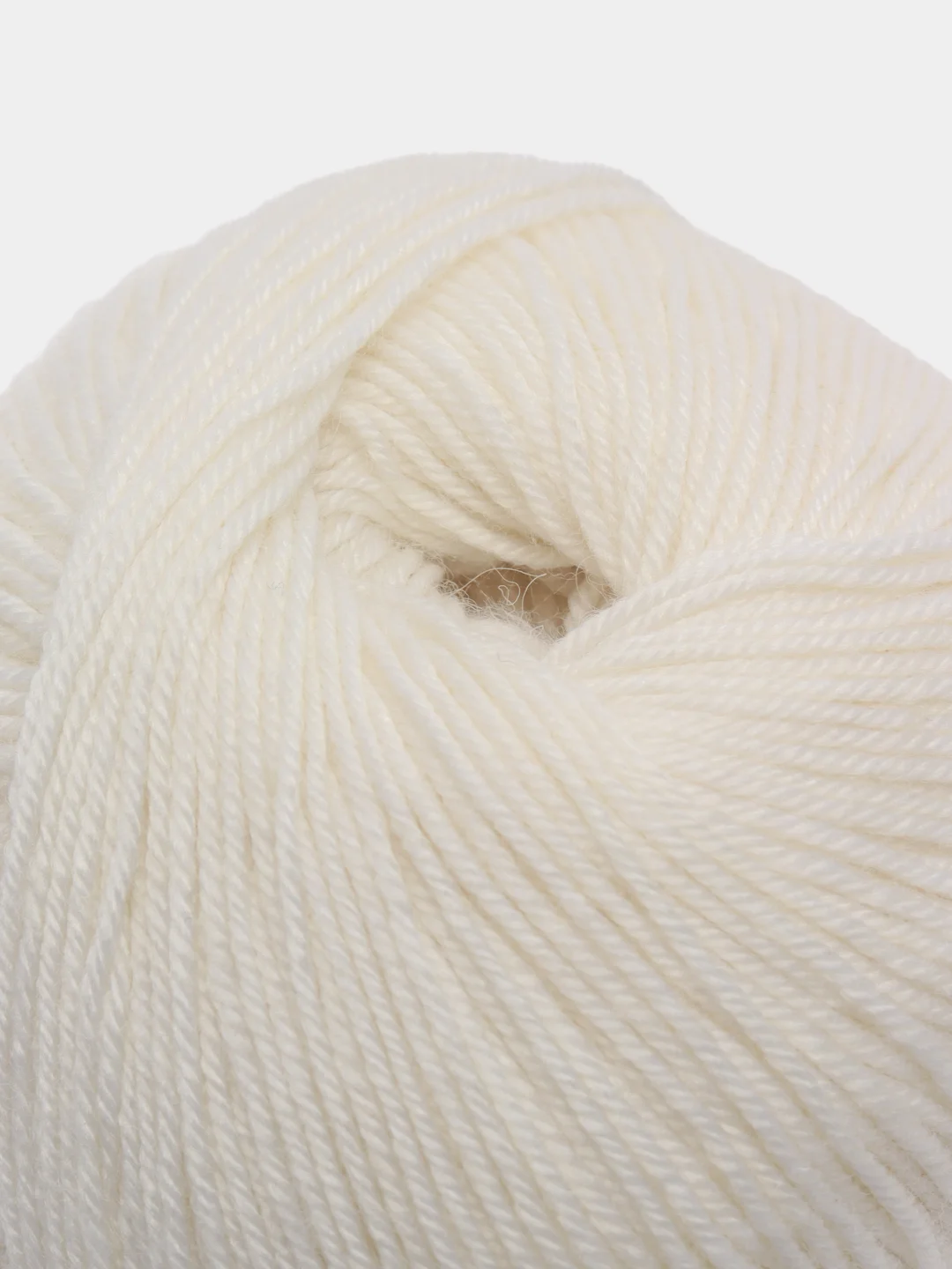 Белый пряжа Gazzal Baby Wool 20%Кашемир 40%Мериносовая шерсть 40%Акрил 50г 175м Газзал беби вул