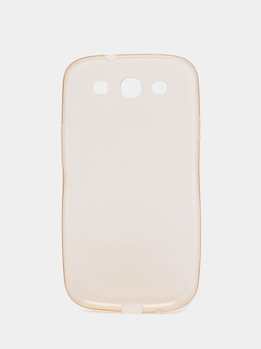 Золотой силиконовый чехол на Samsung Galaxy i9300, Galaxy S3