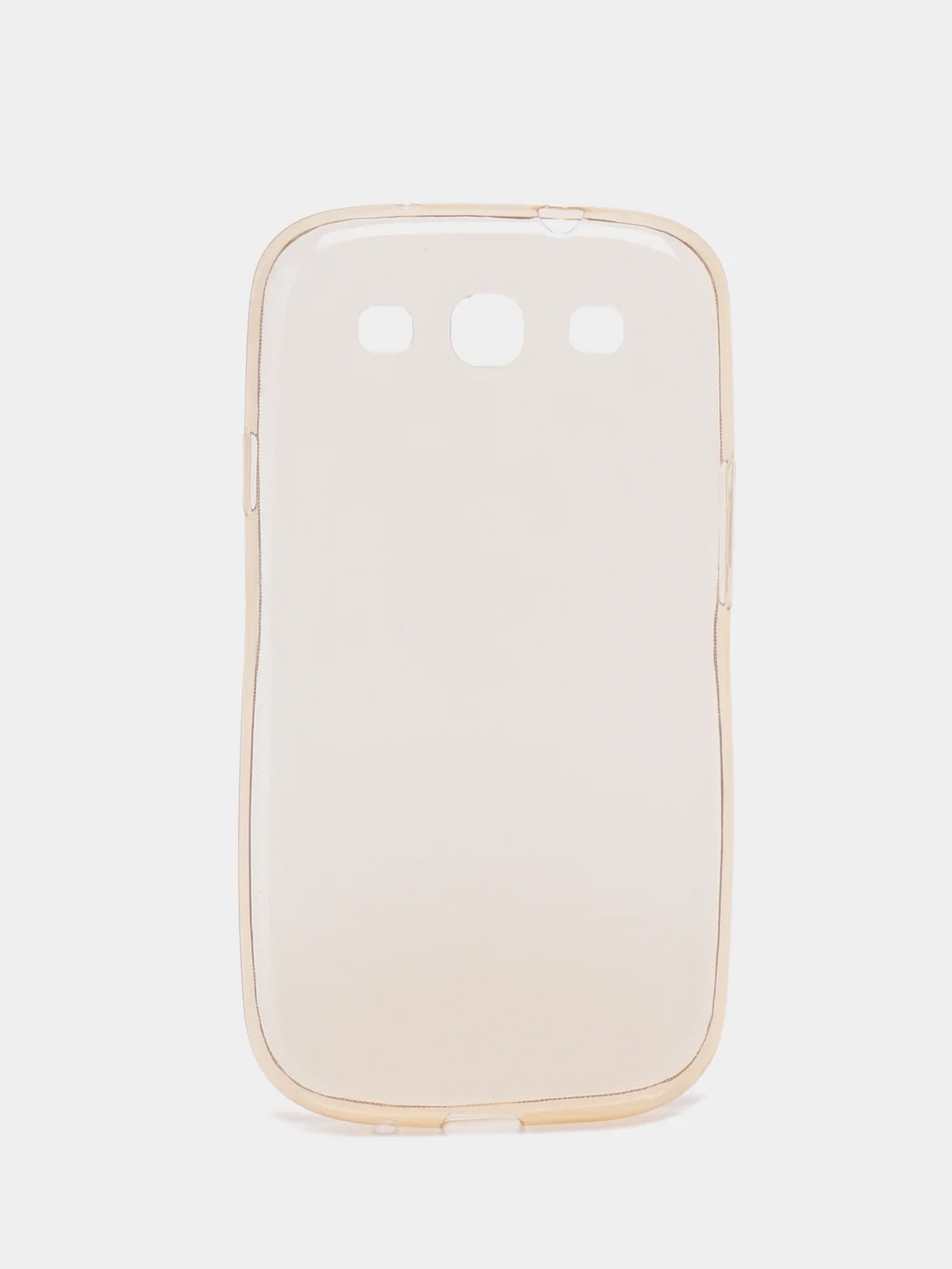 Золотой силиконовый чехол на Samsung Galaxy i9300, Galaxy S3