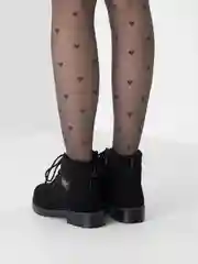 Черный ботинки женские