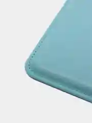 Голубой картхолдер на магнитах MagSafe Leather Wallet iPhone