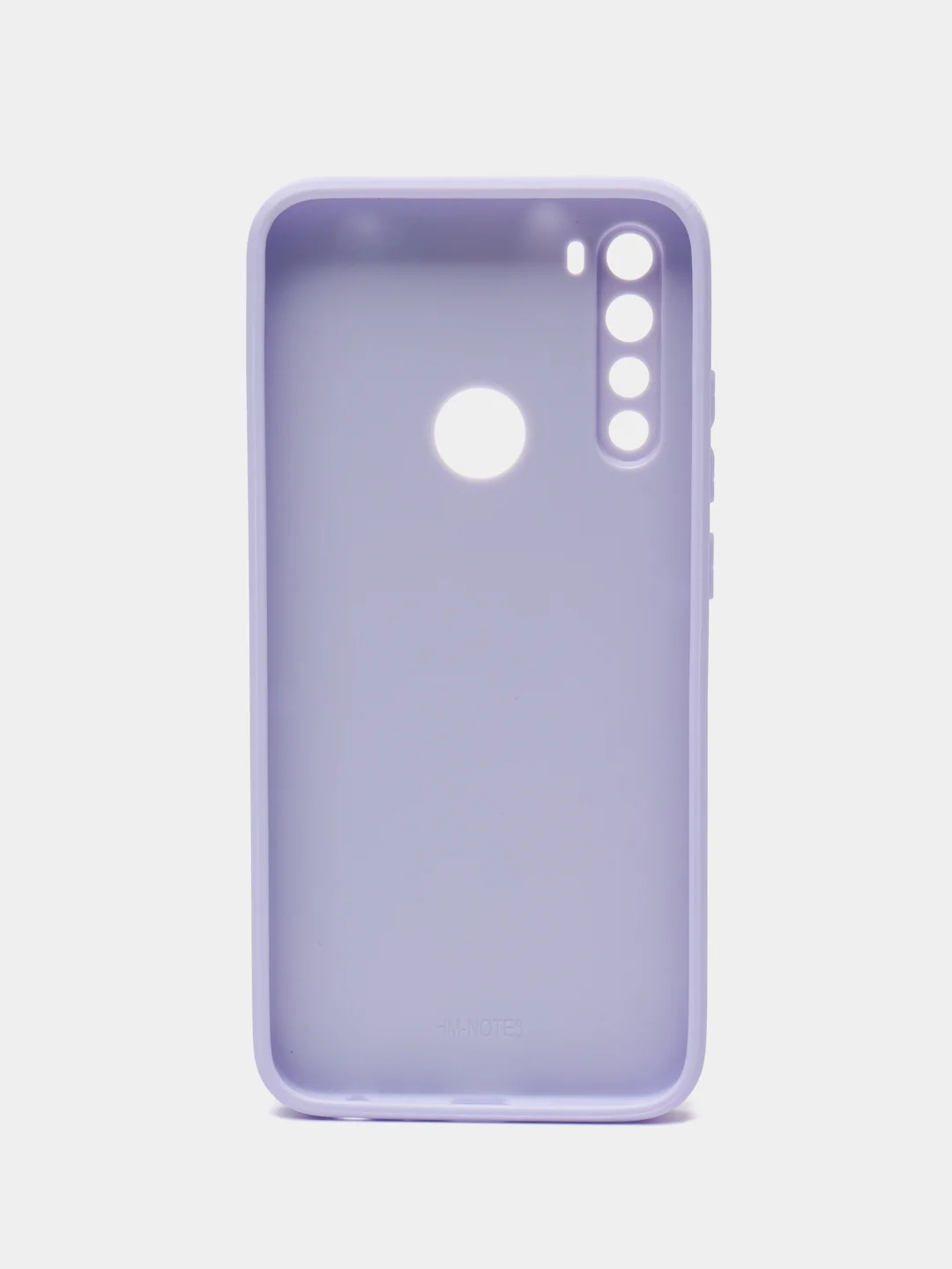 Лавандовый силиконовый чехол с защитой камеры Xiaomi Redmi Note 8 21 рисунком,из органического стекла