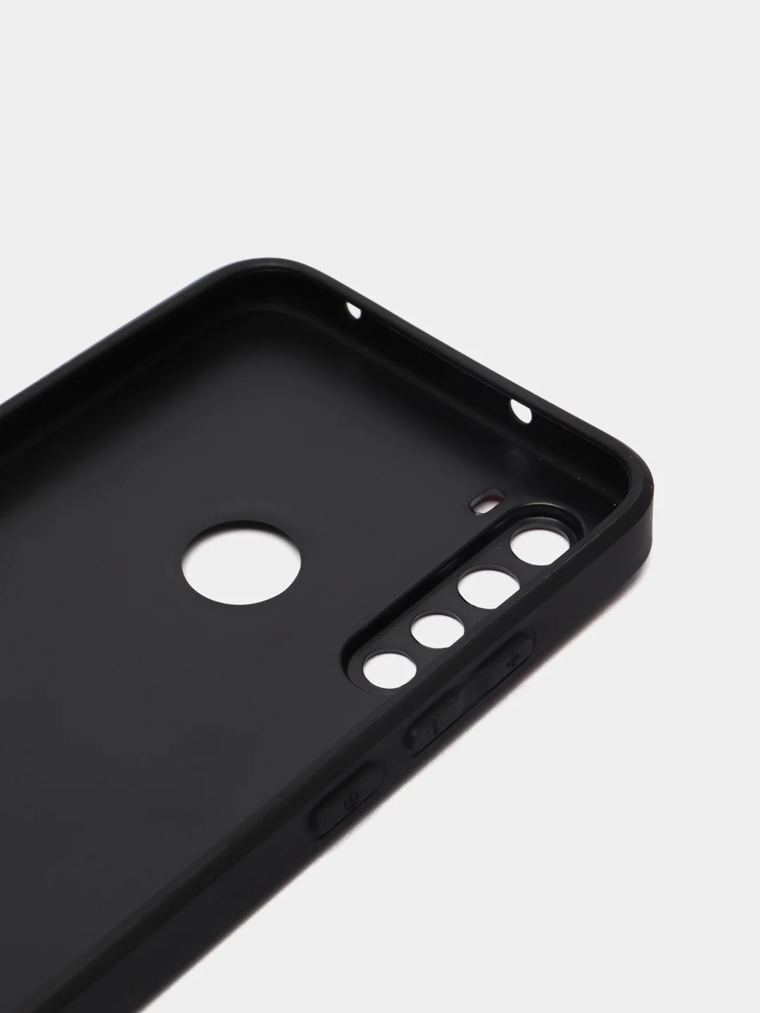 Тёмно-розовый силиконовый чехол с защитой камеры Xiaomi Redmi Note 8 21 рисунком,из органического стекла