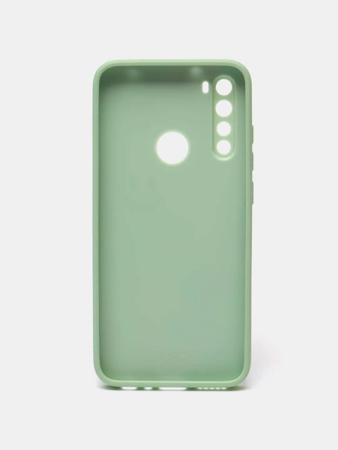 Салатовый силиконовый чехол с защитой камеры Xiaomi Redmi Note 8 21 рисунком,из органического стекла