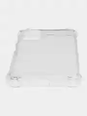 Чехол-накладка для Samsung A32, M32, A02S, M02S, A03S, усиленные углы, силикон, прозрачный