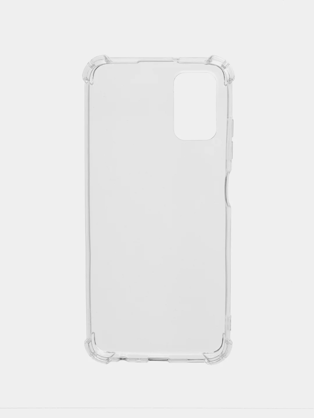 Чехол-накладка для Samsung A32, M32, A02S, M02S, A03S, усиленные углы, силикон, прозрачный