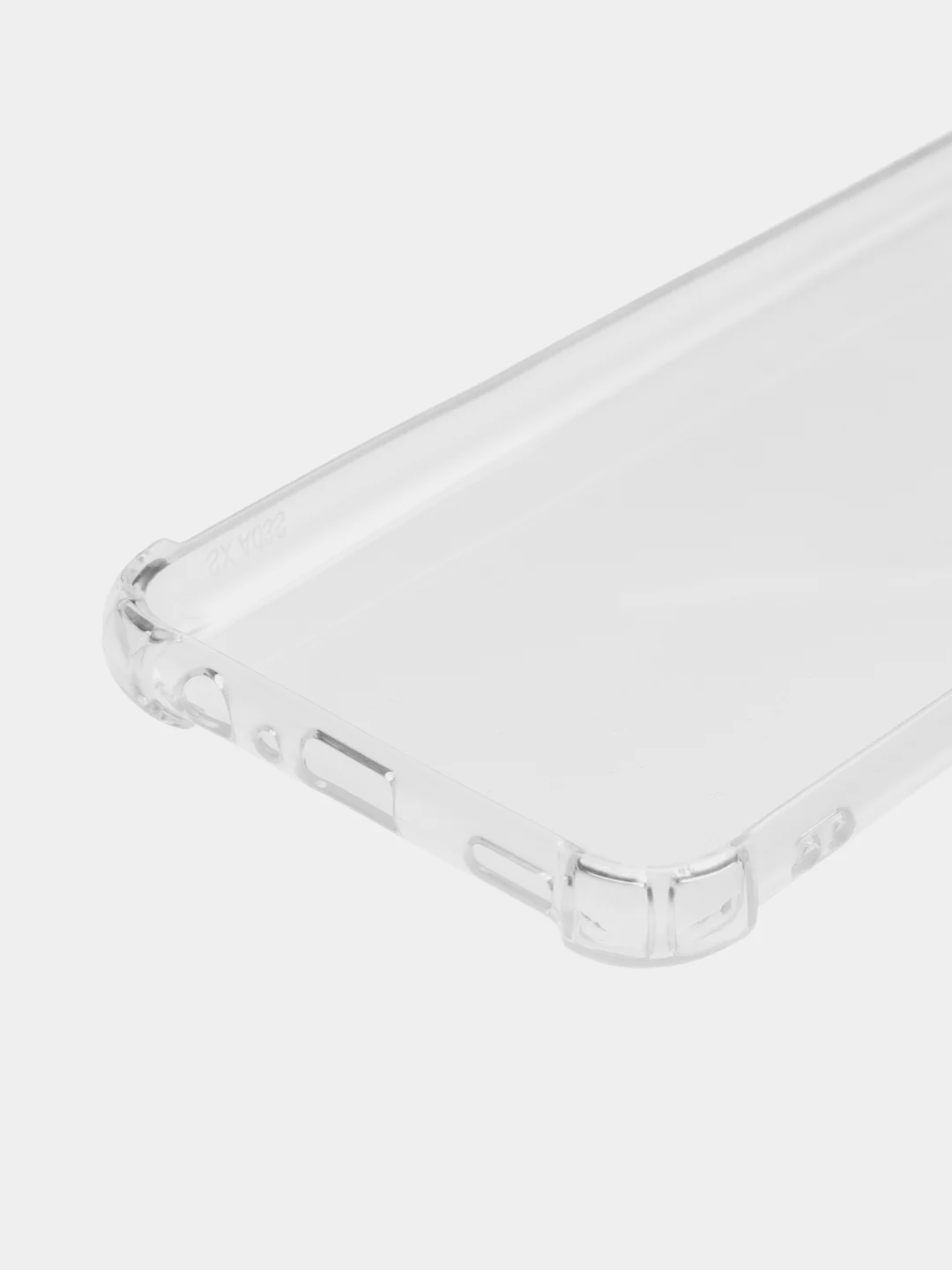 Чехол-накладка для Samsung A32, M32, A02S, M02S, A03S, усиленные углы, силикон, прозрачный