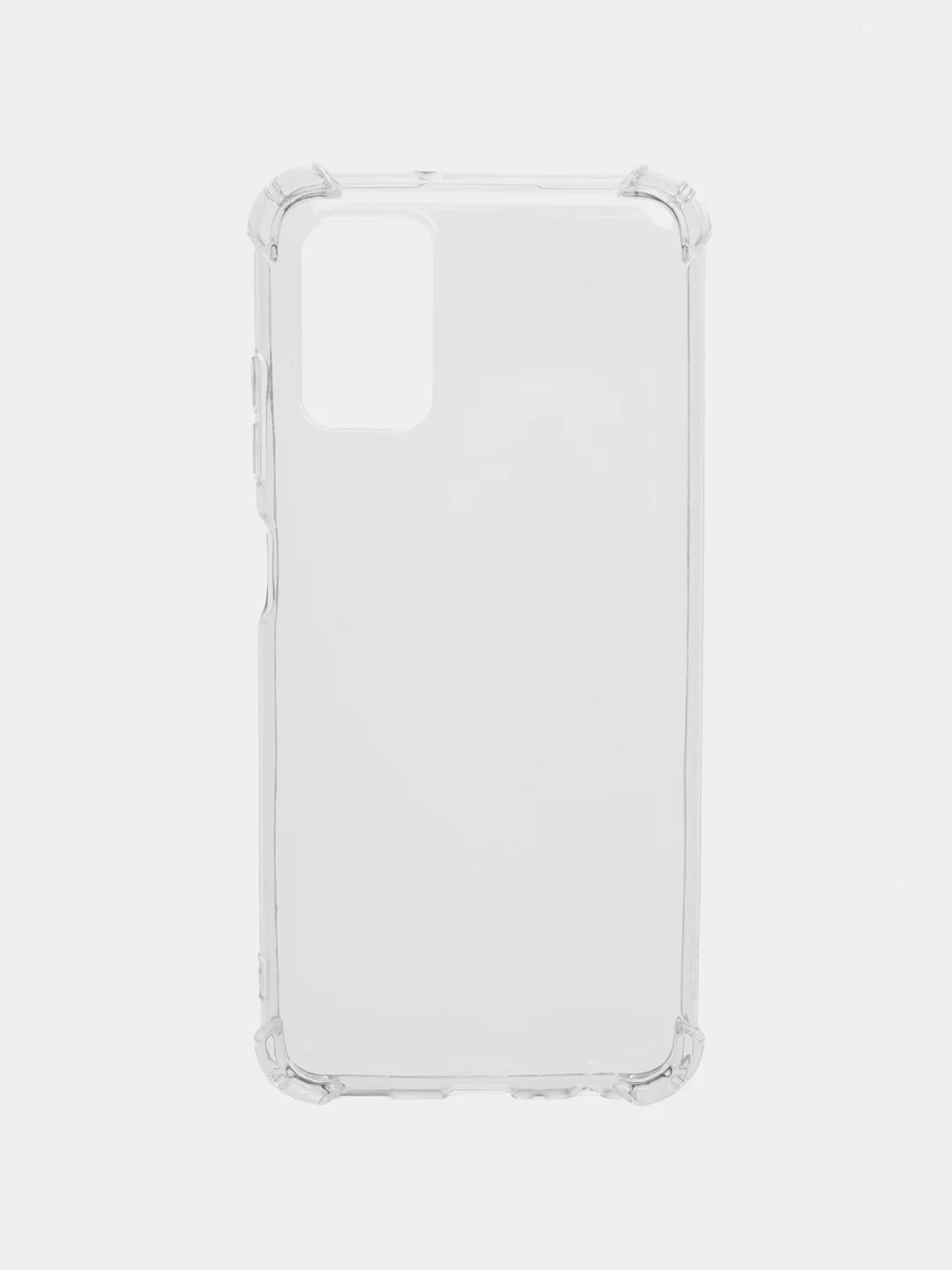 Чехол-накладка для Samsung A32, M32, A02S, M02S, A03S, усиленные углы, силикон, прозрачный