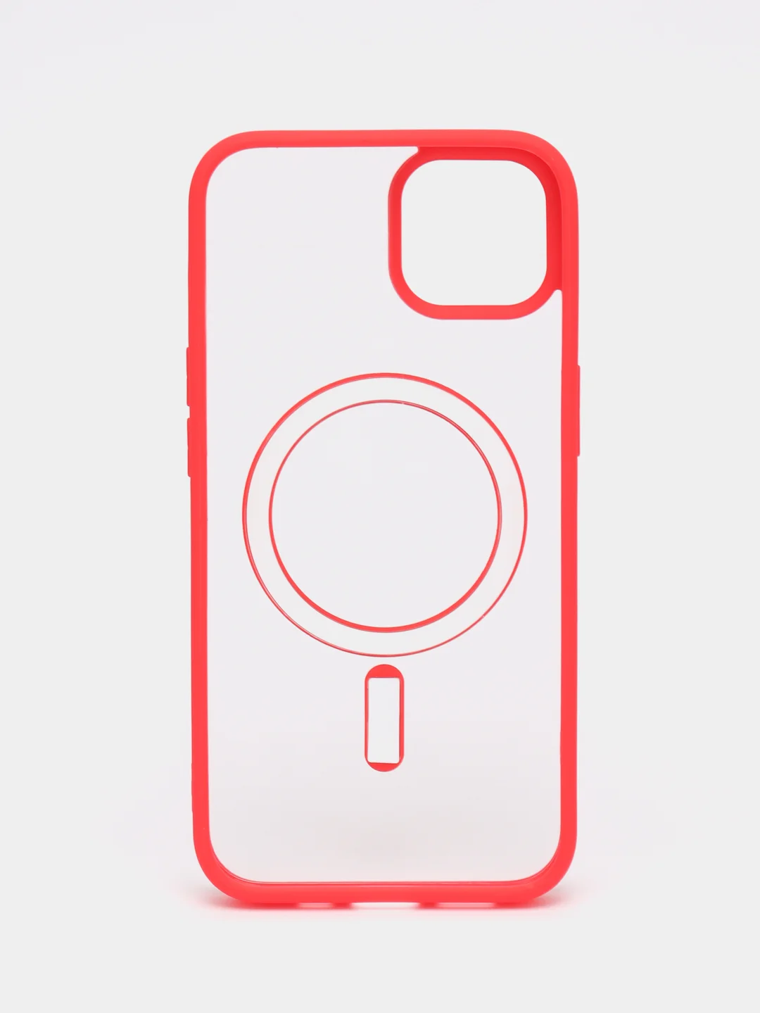 Красный чехол MagSafe для iPhone 11, 12, 13, 14, 15, Pro, Pro Max, Plus, mini, айфон, магсейф