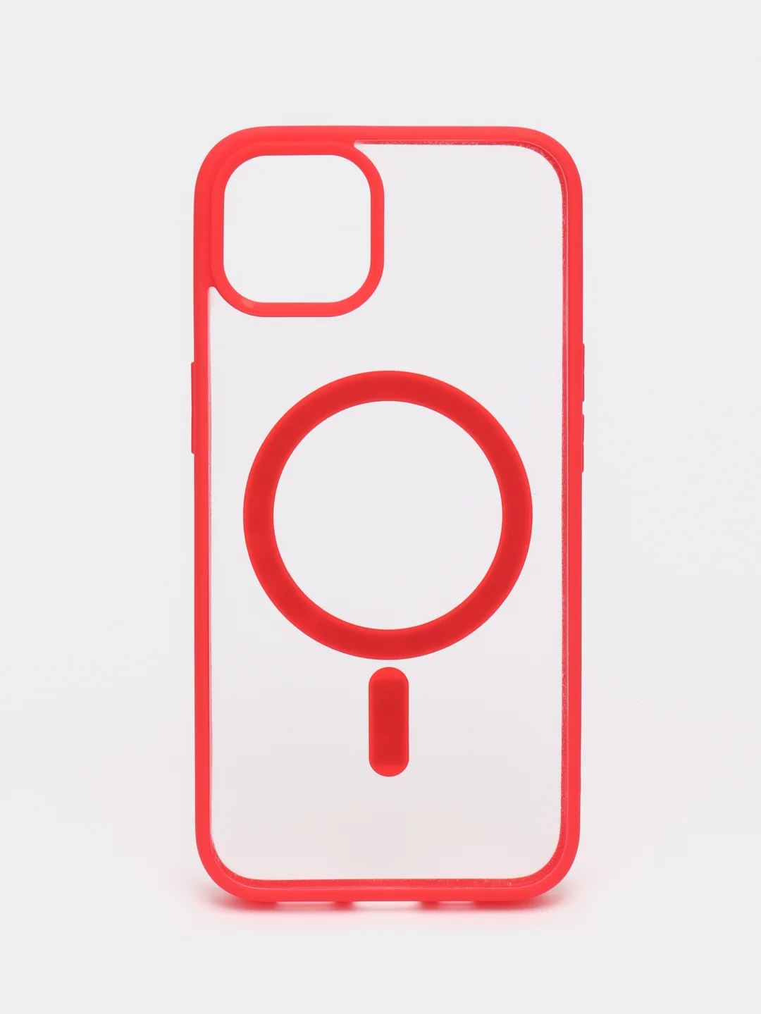 Красный чехол MagSafe для iPhone 11, 12, 13, 14, 15, Pro, Pro Max, Plus, mini, айфон, магсейф