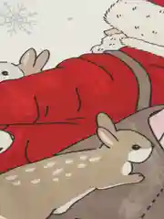 Белый чехол на подушку, новогодний