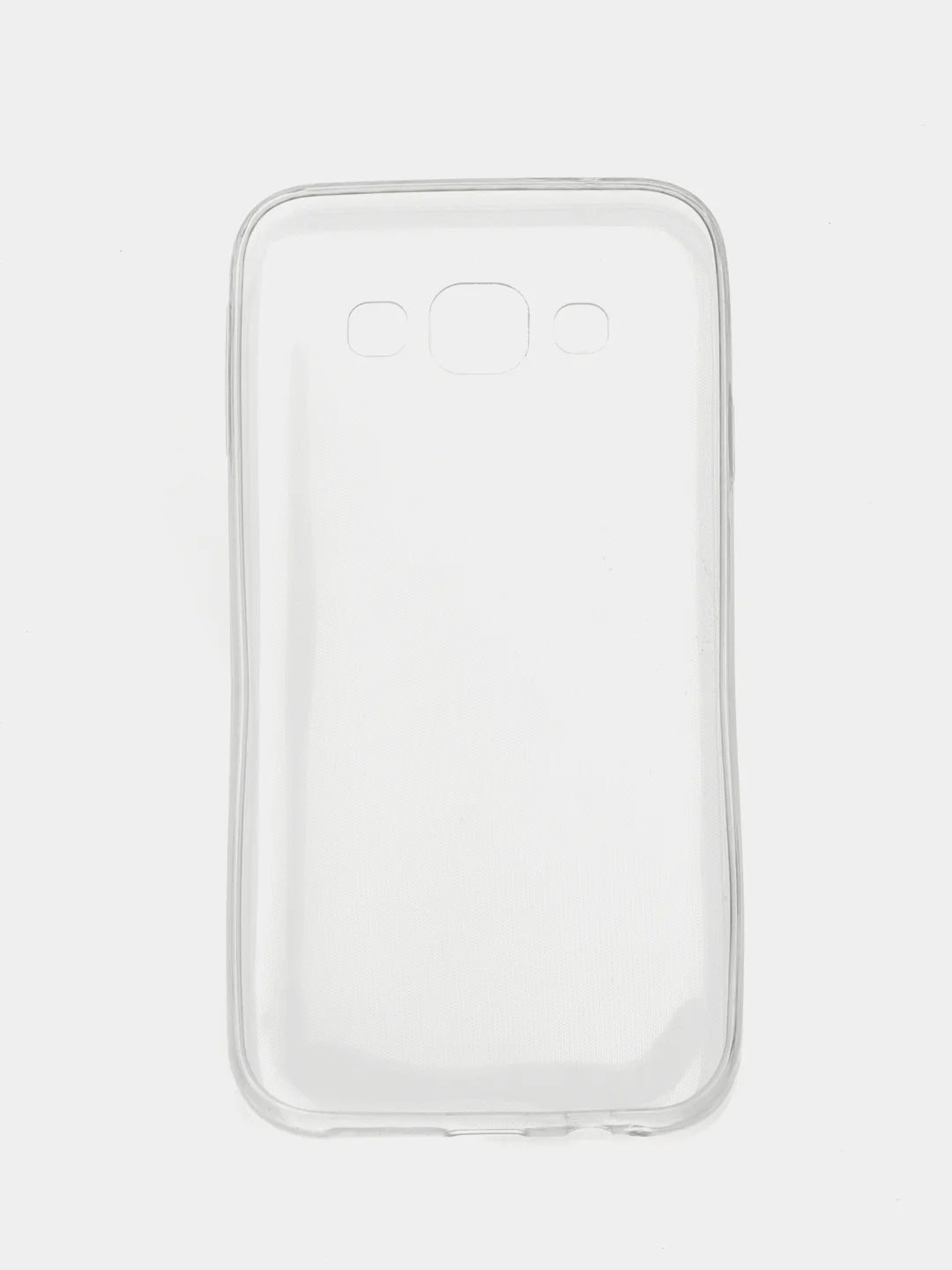 Прозрачный чехол на Samsung Galaxy E5, силиконовый