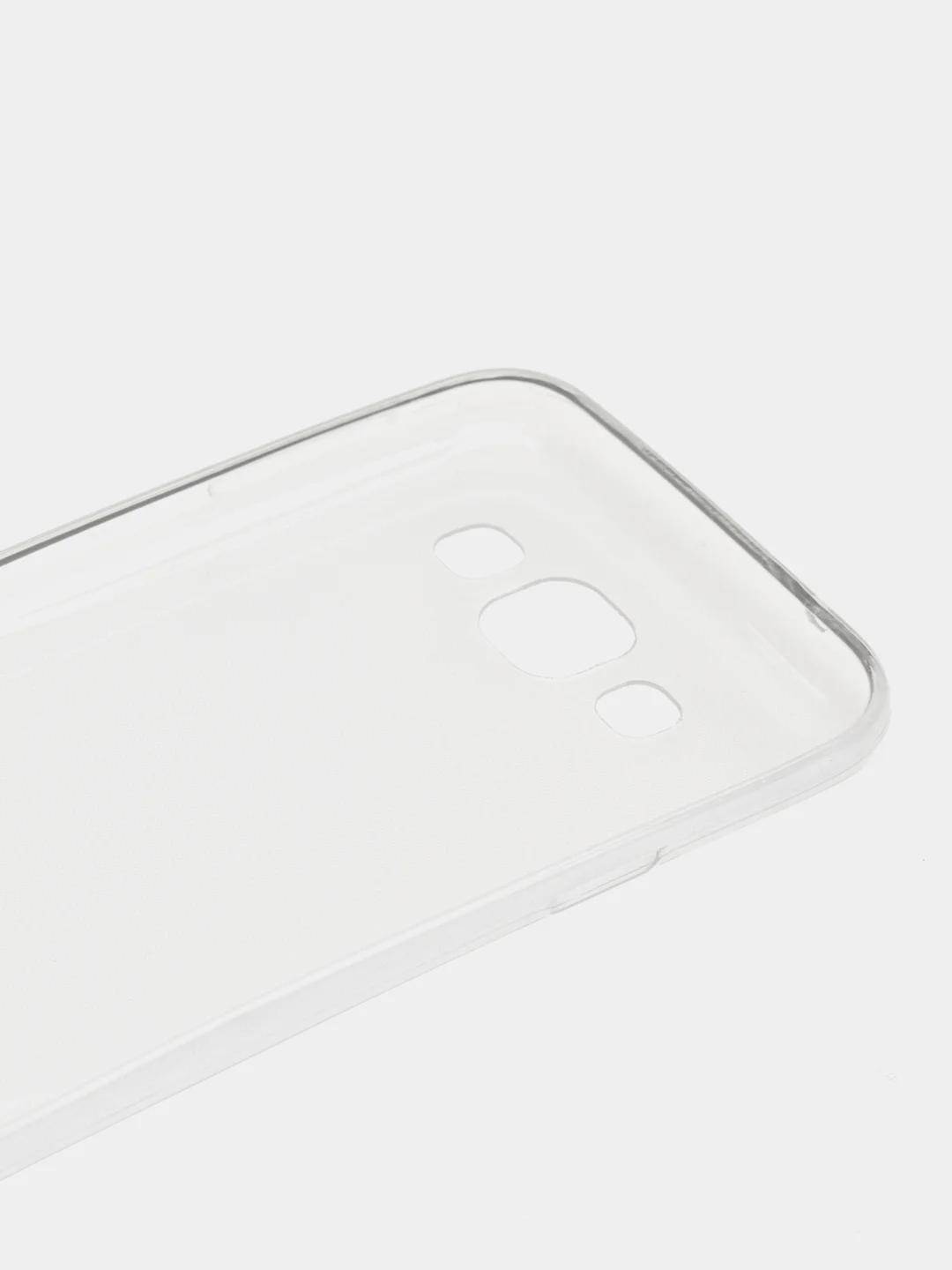 Прозрачный чехол на Samsung Galaxy E5, силиконовый