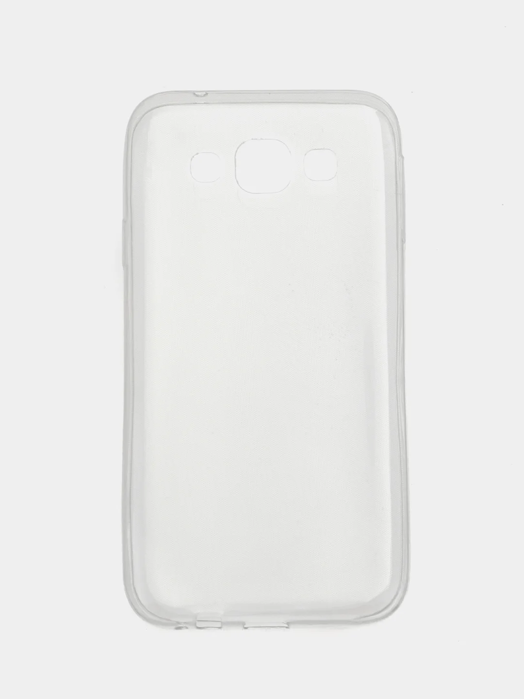Прозрачный чехол на Samsung Galaxy E5, силиконовый