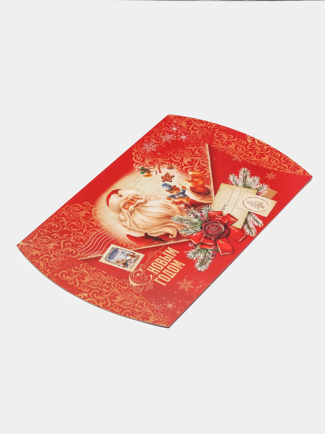 Коралловый подарочная коробка на Новый год, мини, сборная
