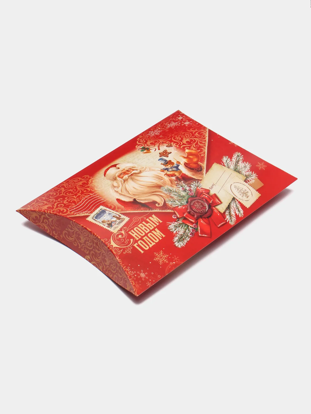 Коралловый подарочная коробка на Новый год, мини, сборная