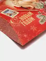 Коралловый подарочная коробка на Новый год, мини, сборная