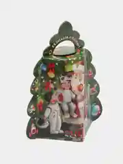 Зелёный хаки подарочная коробка на Новый год, мини, сборная