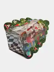 Зелёный хаки подарочная коробка на Новый год, мини, сборная