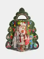 Зелёный хаки подарочная коробка на Новый год, мини, сборная