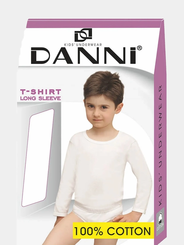 Футболка детская для мальчика Danni Long Sleeve, от 1 года до 12 лет