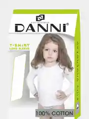 Футболка детская для девочек DANNI Long Sleeve, от 1 года до 12 лет