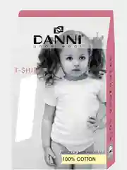 Футболка детская для девочек DANNI T-SHIFT, от 1 года до 12 лет