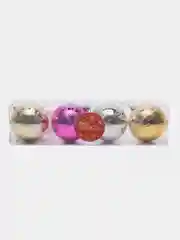 Ёлочные новогодние шары, 4 штуки