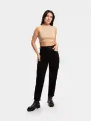 Черный джинсы женские, с высокой посадкой, mom fit, мом большие размеры