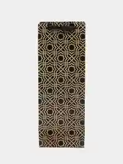 Пакет подарочный ламинированный под бутылку, упаковка, "Best wishes", 13 x 36 x 10 см