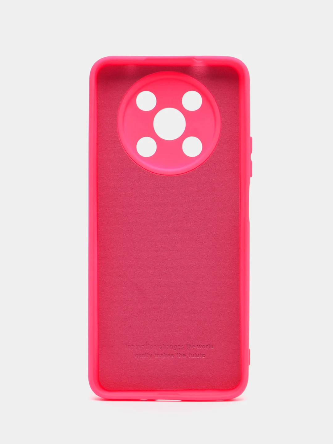 Фуксия чехол Silicone Cover для Huawei Nova Y90, Хуавей Нова У90 силиконовый