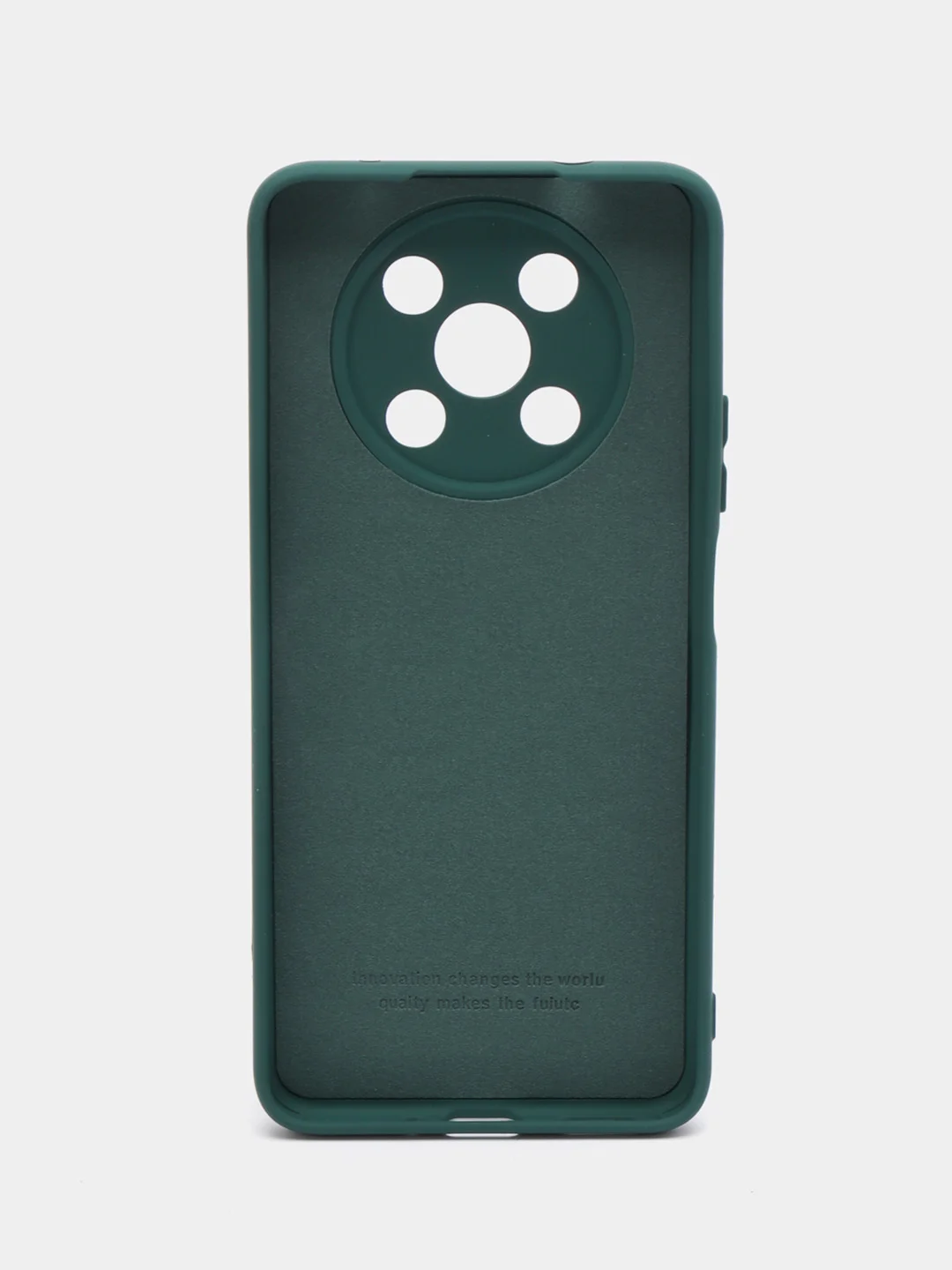 Тёмно-зелёный чехол Silicone Cover для Huawei Nova Y90, Хуавей Нова У90 силиконовый