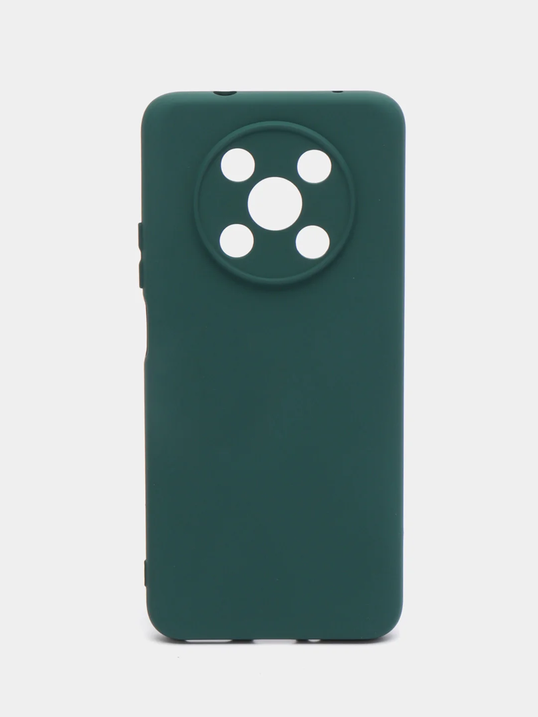 Тёмно-зелёный чехол Silicone Cover для Huawei Nova Y90, Хуавей Нова У90 силиконовый