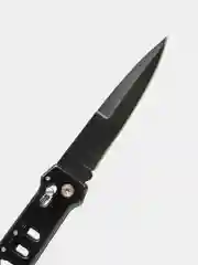 Нож складной, черный, 20,5 см, клинок, 8,5 см