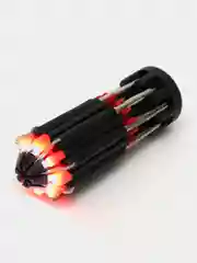 Фонарь-мультитул многофункциональный "Мастер К", 8 в 1, 6 LED, 3 Вт, 12 х 4 см, 3 ААА