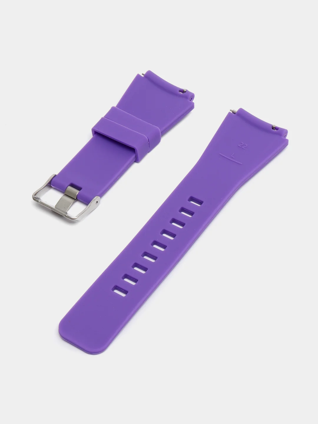 Пурпурный силиконовый ремешок, 22 мм, для Samsung Gear S3, Huawei Watch GT 4, Watch GT 2, 46 мм